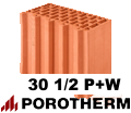 Elementy uzupełniające pustak Porotherm 30 P+W